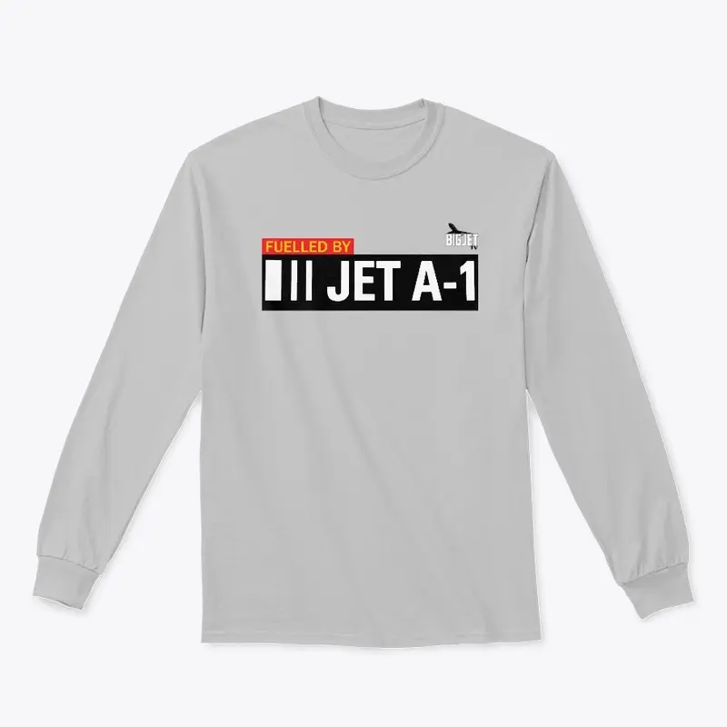 'JET FUELLED' - ROUND NECK TEE (Dark)