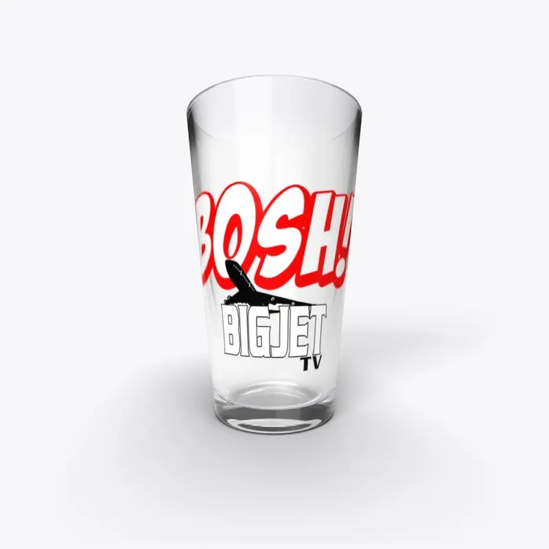 'BOSH' Pint Glass