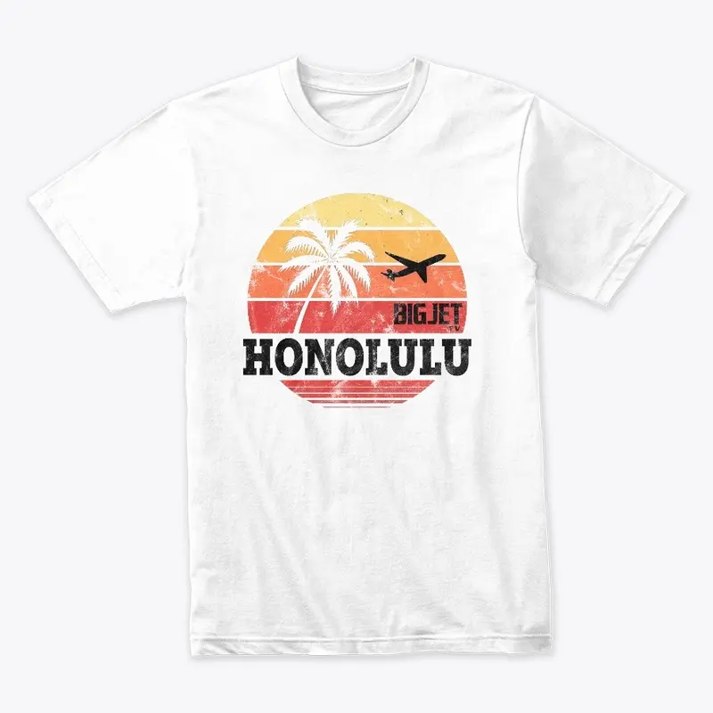 'HNL' - Honolulu (White)